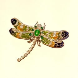 web-broche libelula